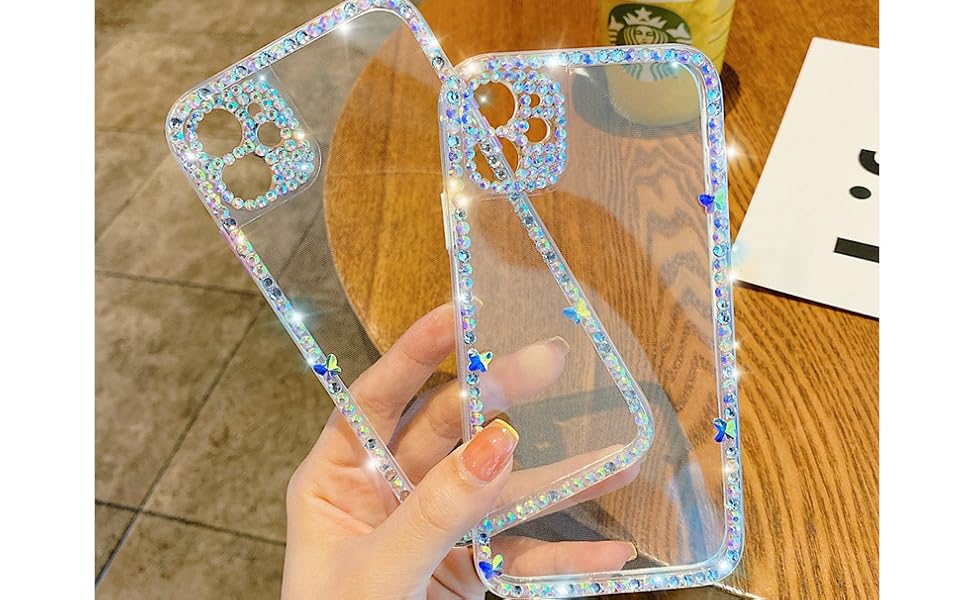 BANAILOA Luxury Cute iPhone 11 Glitter Case,Stylish Bling