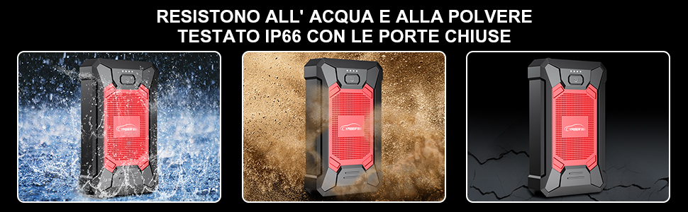 yaber yr200 avviatore batteria auto