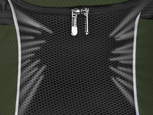 Breathable mesh design