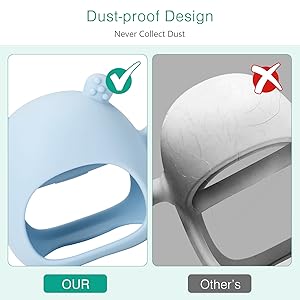 ORIA Silicone Baby Teether, Bear Buddy Teething Toys for Babies