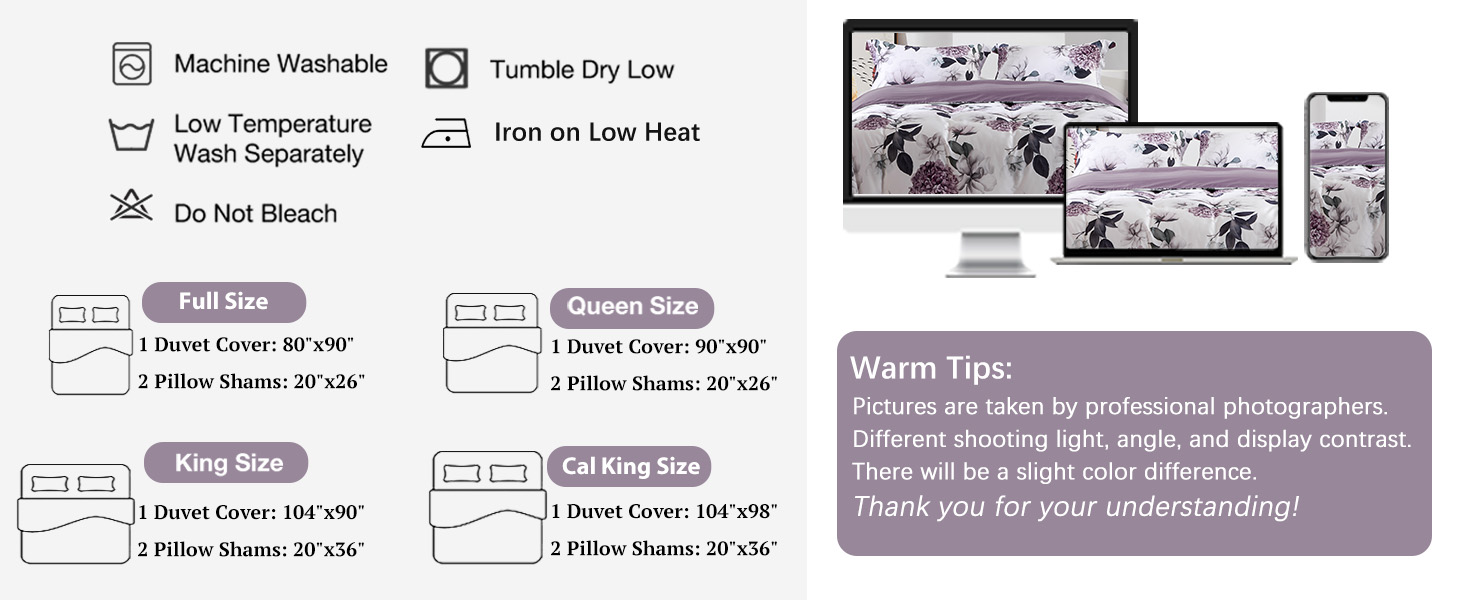 washable duvet cover