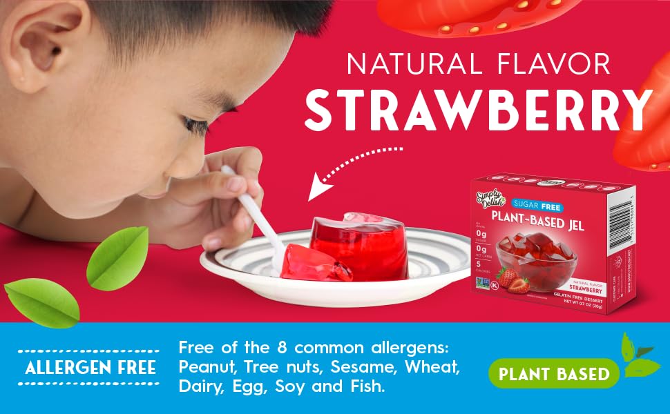 Free from the 8 most common allergens