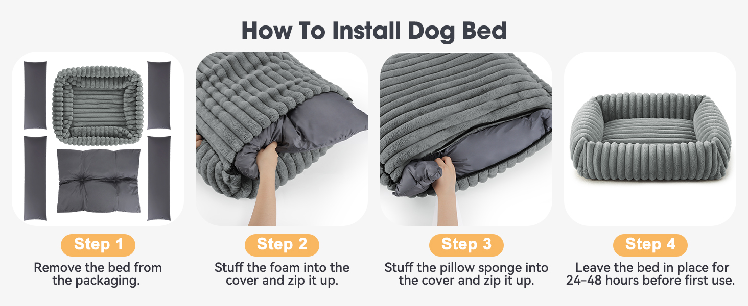 dog beds for small dogs medium large size puppy dog washable orthopedic