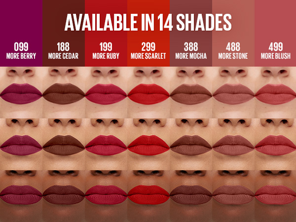 Amazon.com : Maybelline Color Sensational Ultimatte Matte