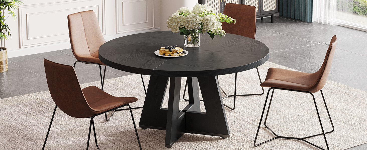 round dining table