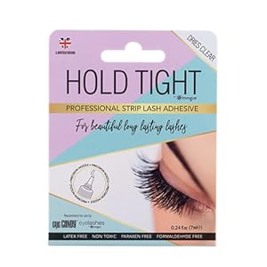 Hält den Wimpernkleber fest.
