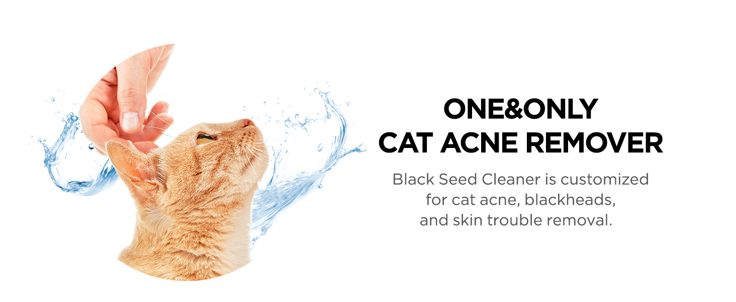 JAYU PET Black Seed Cleaner (4.2 fl.oz, 125ml) Cat Acne
