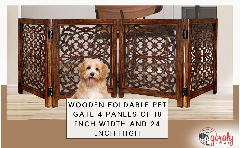 Dog Gates for The House,Pet Gates for Dog,Pet Gate,Gates for Dog Indoor,Dog Gate for