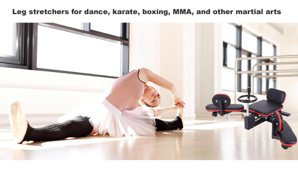 Leg Split Stretcher Machine, 330lbs Heavy Duty Leg Stretch Training