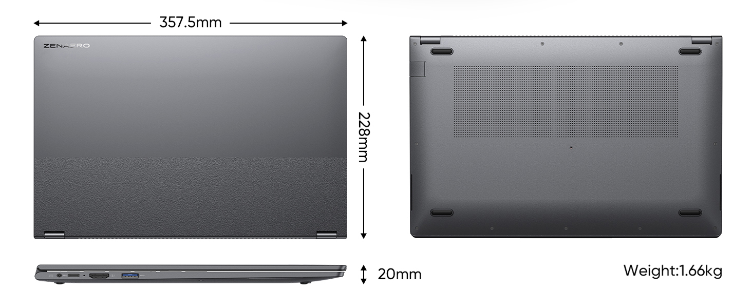 15.6" 2-in-1 Laptop 16GB RAM 512GB