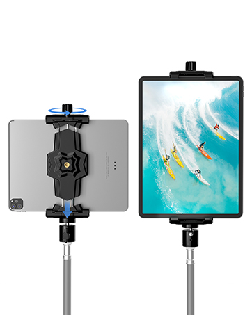 Amazon.co.jp: iPadと携帯電話の三脚マウントアダプタ-、ボ-ルへ