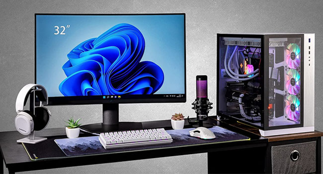 Velztorm Lux CTO Gaming Desktop PC Liquid-Cooled