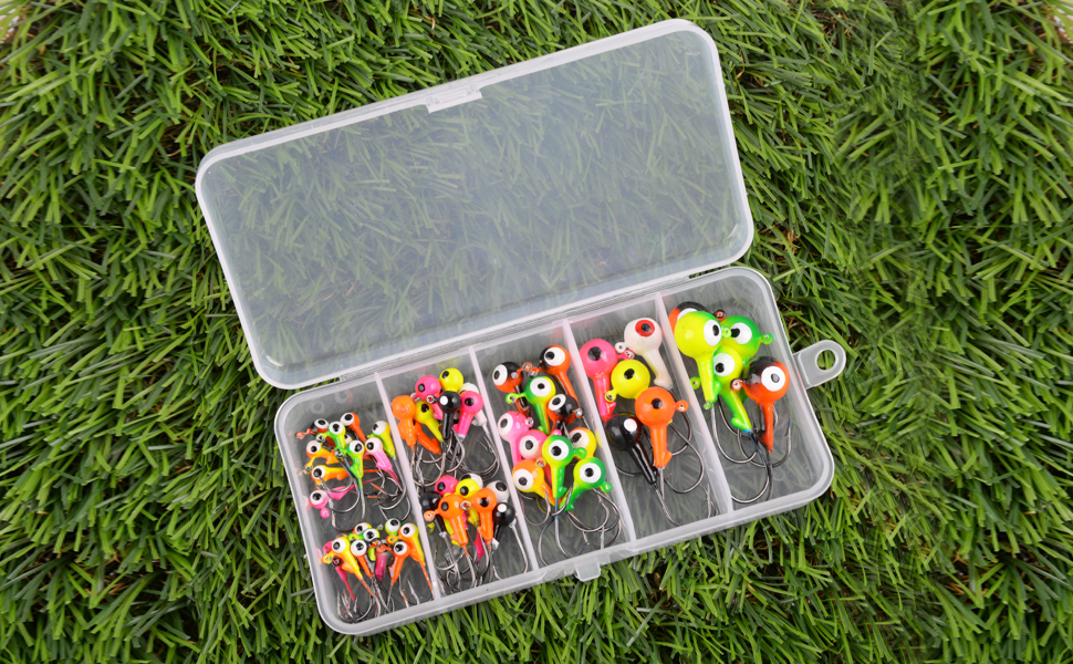 fishing jig heads assortment