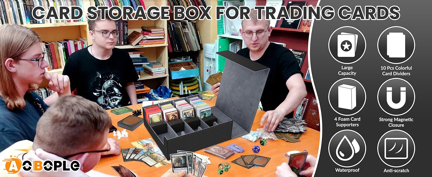 Trading Card Storage Box