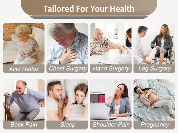 wedge pillow set for after surgery tailored for your health