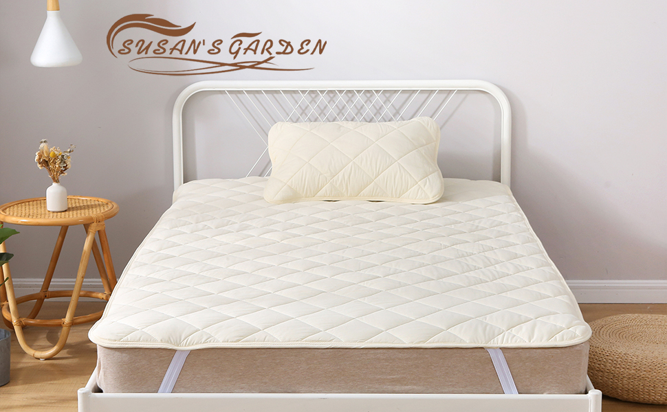 絶版　帝人テビロン　マルショー 健康寝具 敷きパッド クリーム　シングル 絶版帝人テビロンマルショー 健康寝具 敷きパッド クリームシングル