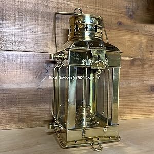 カーゴランタン　カーゴランプ★最終値下★ Amazon.co.jp: Roost Outdoors Brass Cargo Ship Oil Lantern