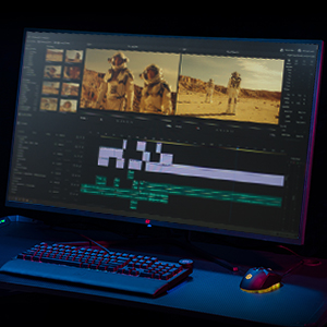 dgview390 video editing 165 hz 1 ms repsonse time curved gaming ultrawide workstation