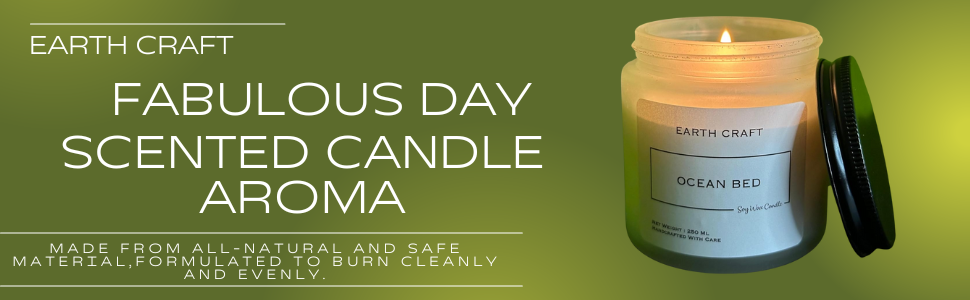 Ocean Bed aroma scented candle