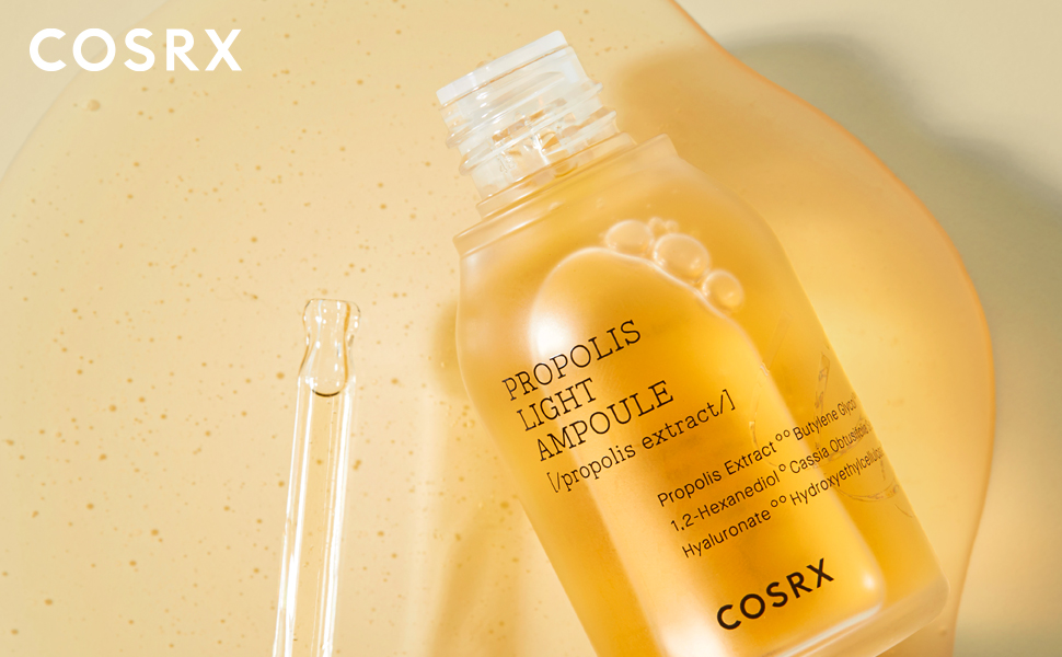 COSRX Propolis Ampoule, Glow Boosting Serum for Face with 73.5