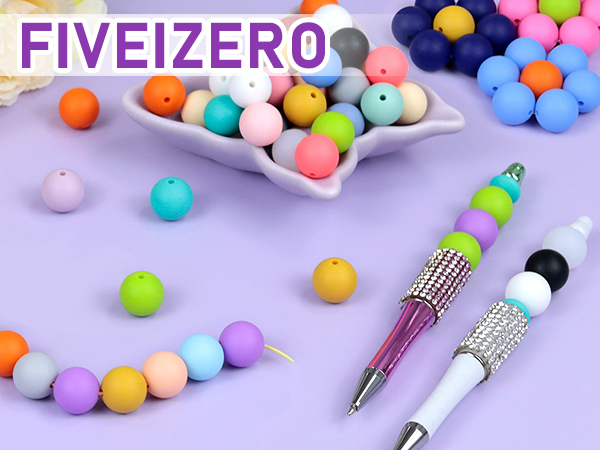 30 color silicone beads