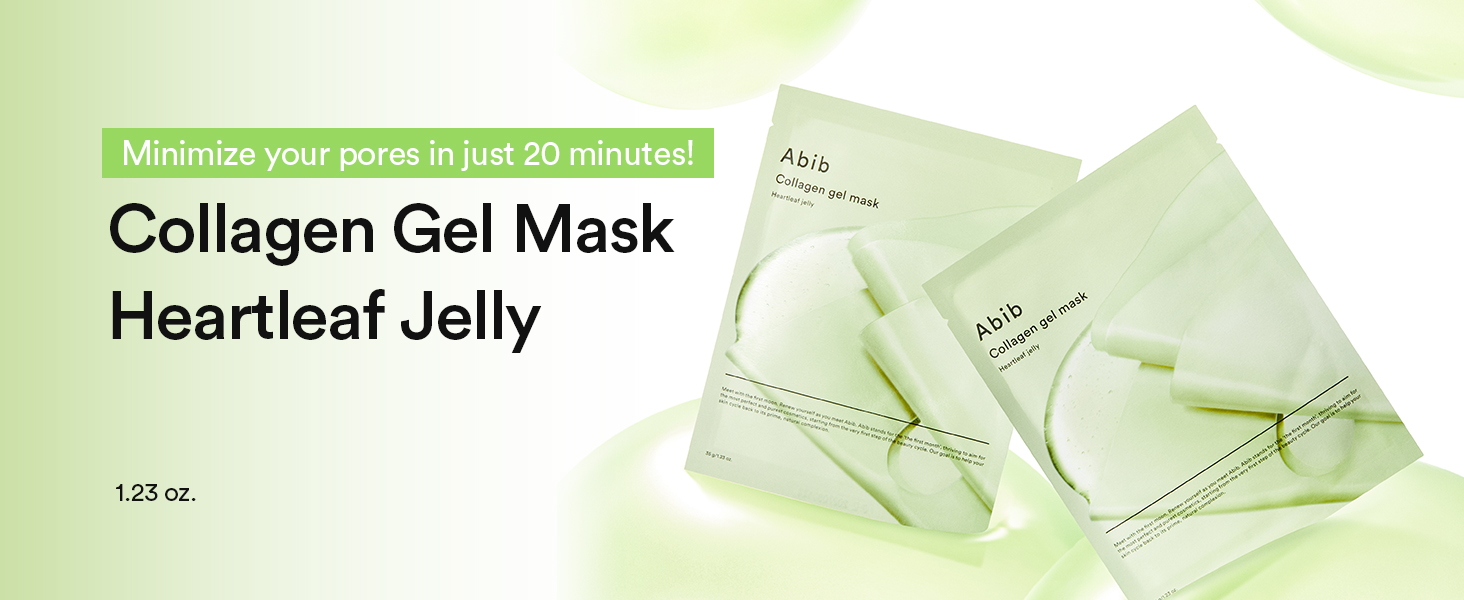 heartleaf collagen jelly mask