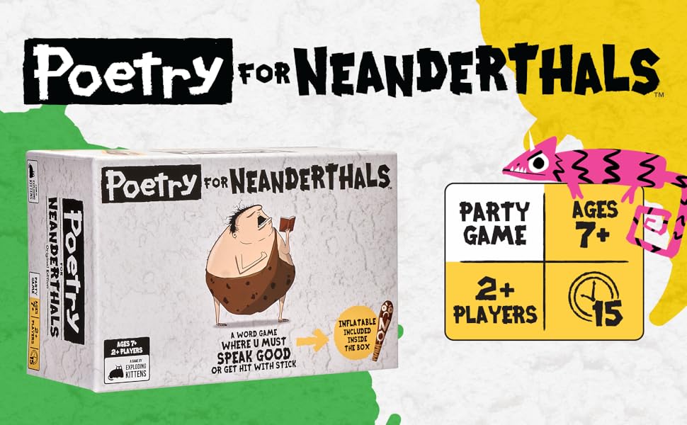 Poetry for Neanderthals by exploding kittens