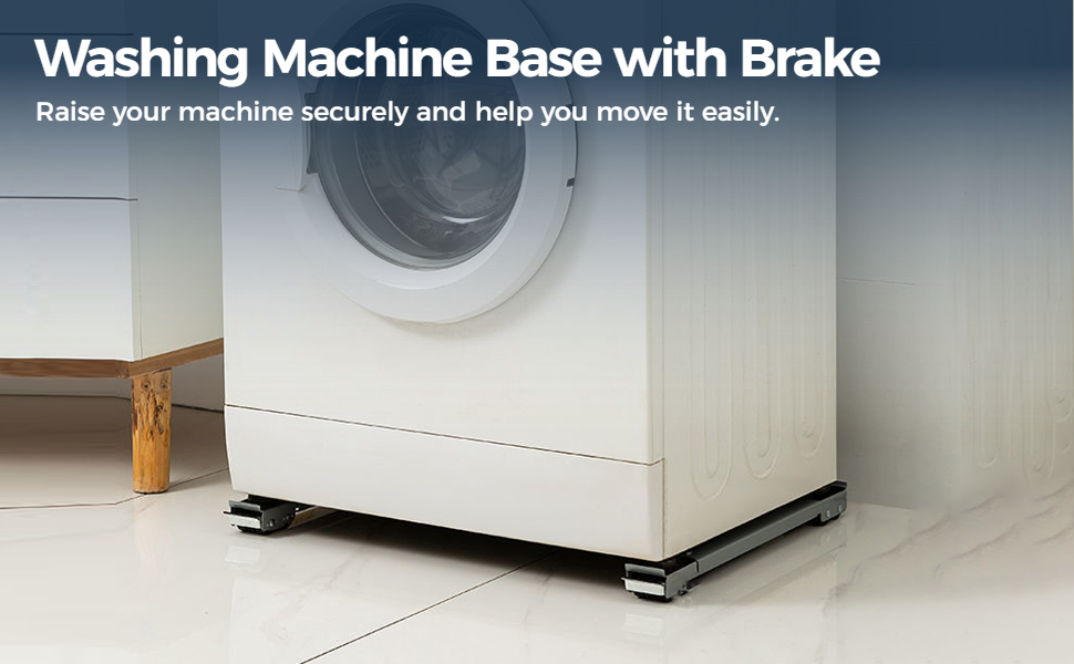 yeesport Appliance Washing Machine Dolly Set Adjustable Appliance