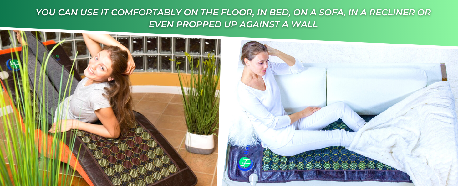 HealthyLine Far Infrared Heating Pad Natural Jade and