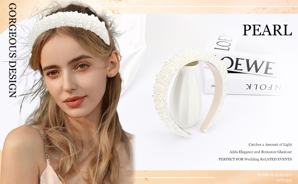 pearl headband