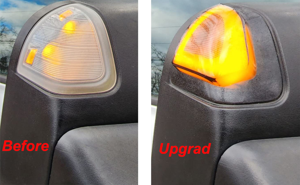 autboom Ram mirror light LED turn signal & Running Light