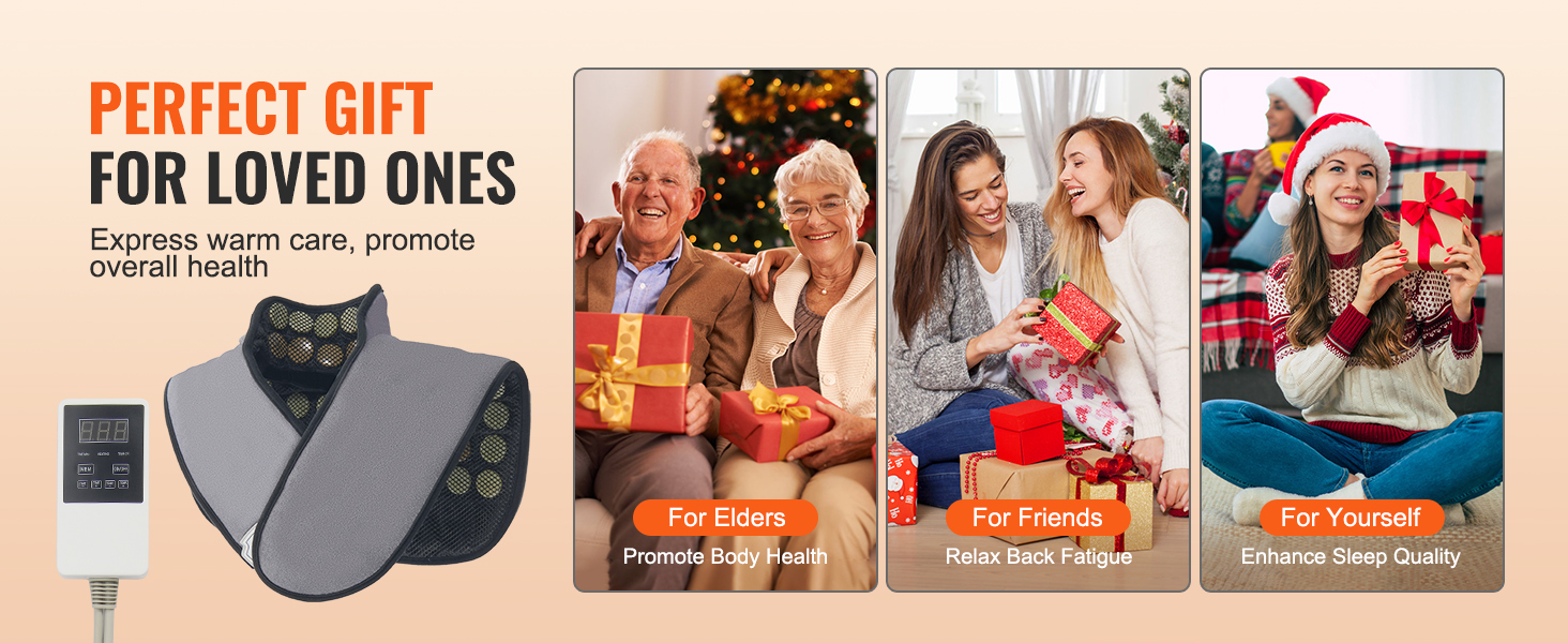 VEVOR Far Infrared Heating Pad, 54 Natural Jade & 30