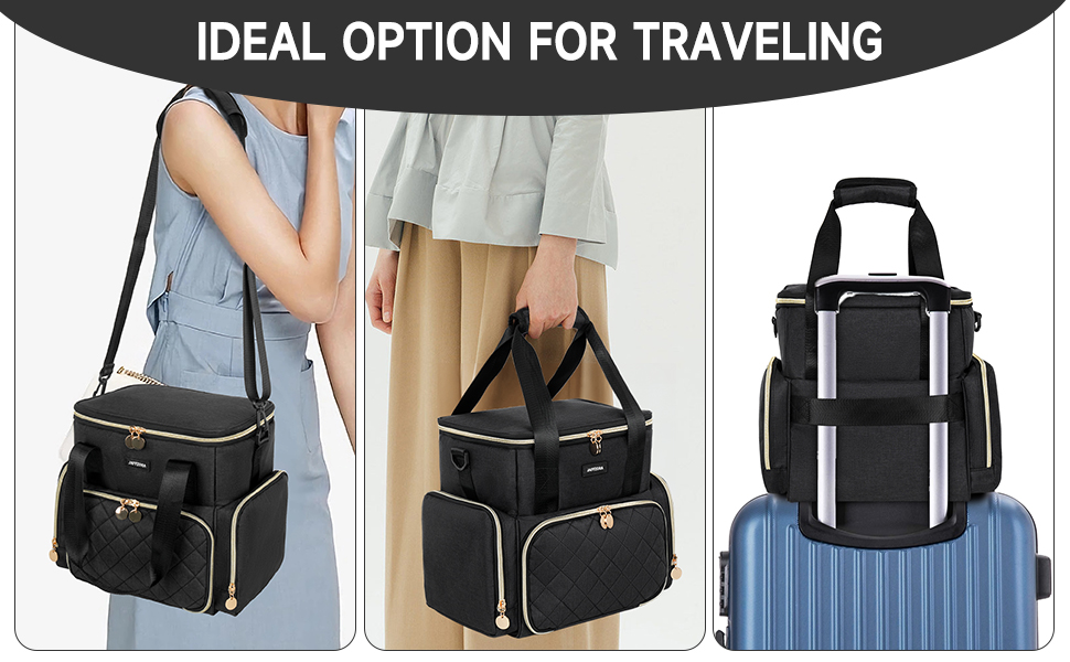 travel makeup organizer case