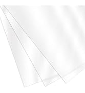 CFS Products 7 Mil 8-1/2 x 11 Inches PVC Binding Covers - Pack of 100, Clear Compatible with GBC,...