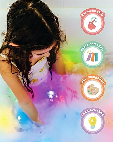 Glo Pals light up bath toys sensory development benefits
