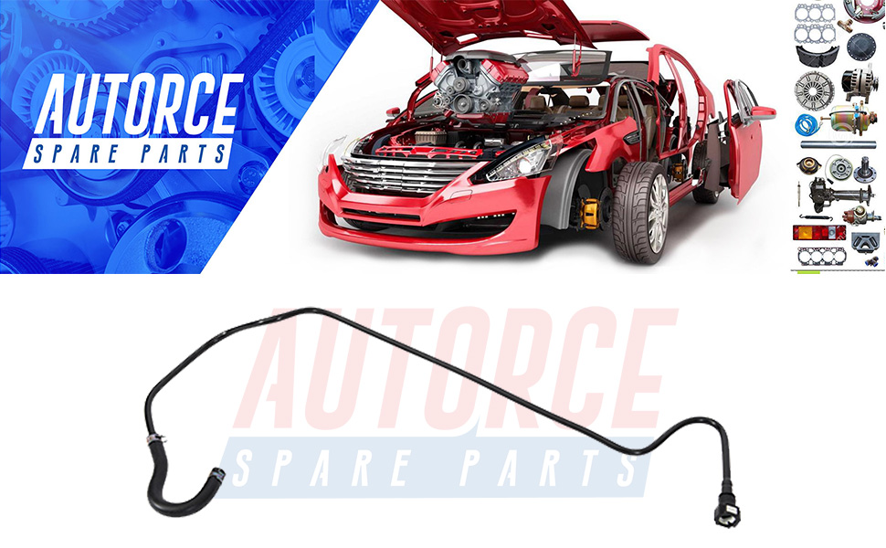 Radiator Expansion Tank Overflow Hose Pipe for Ford Fiesta Mk5