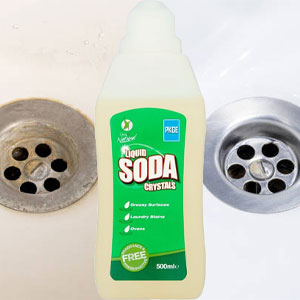 Limescale Remover Liquid Soda Crystals