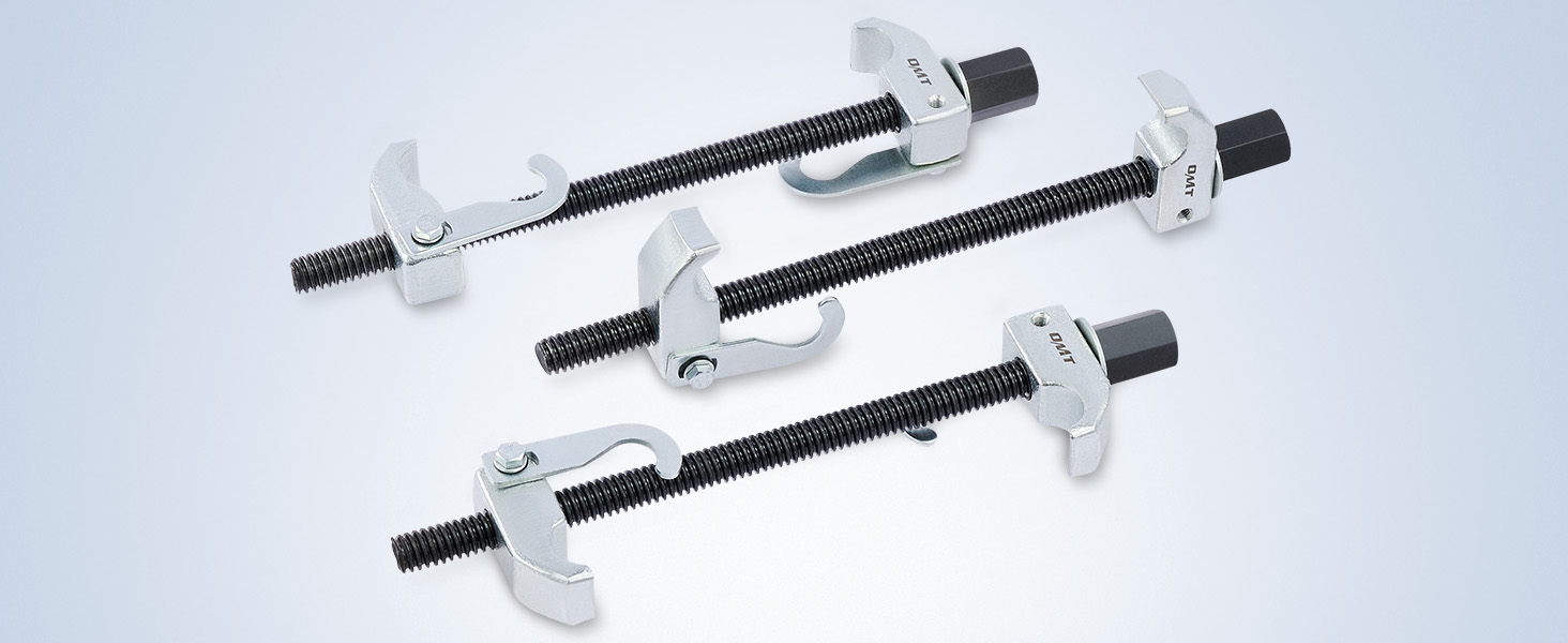 OMT Coil Spring Compressor Tool Set of 3, 12 Inch Strut