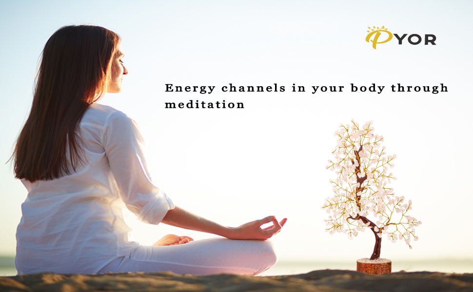 rose quartz money bonsai tree healing stones