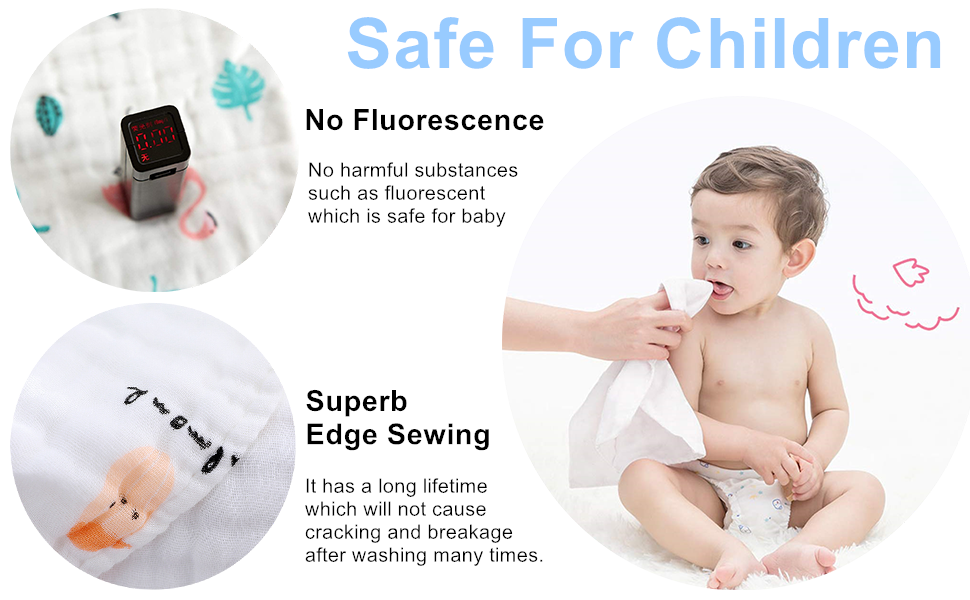 Baby Muslin Washcloths