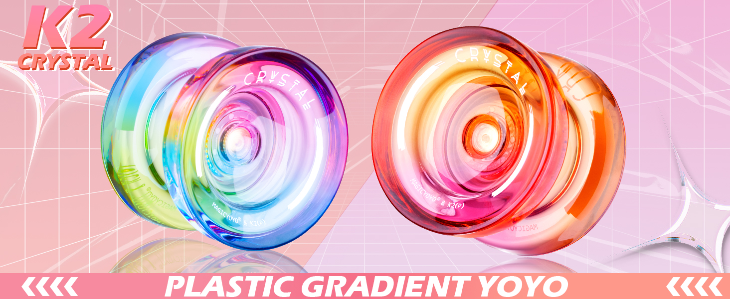 MAGICYOYO K2 Crystal Yoyo Professional Responsive Yoyo for