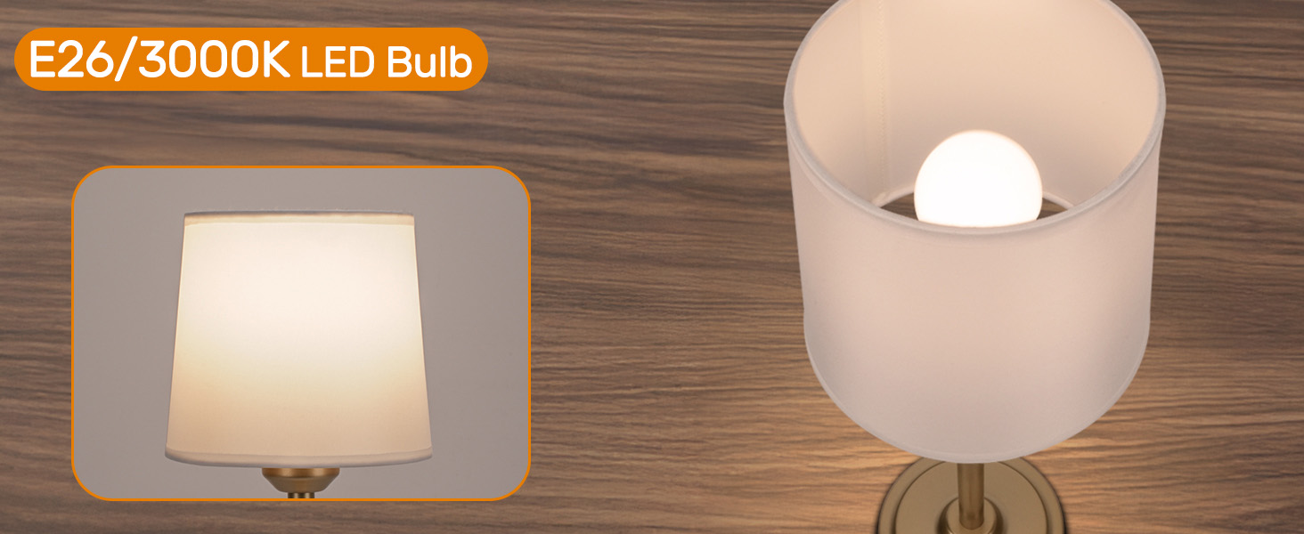 gold cordless lamp