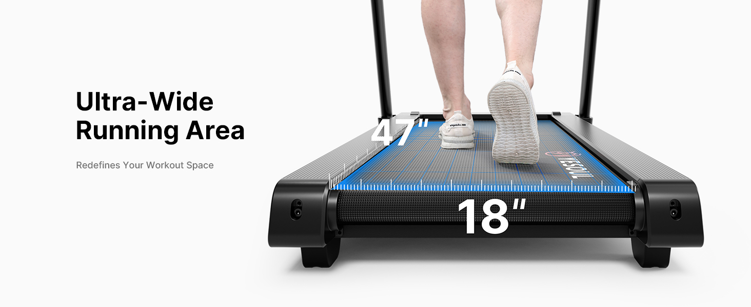 ultra wide running area