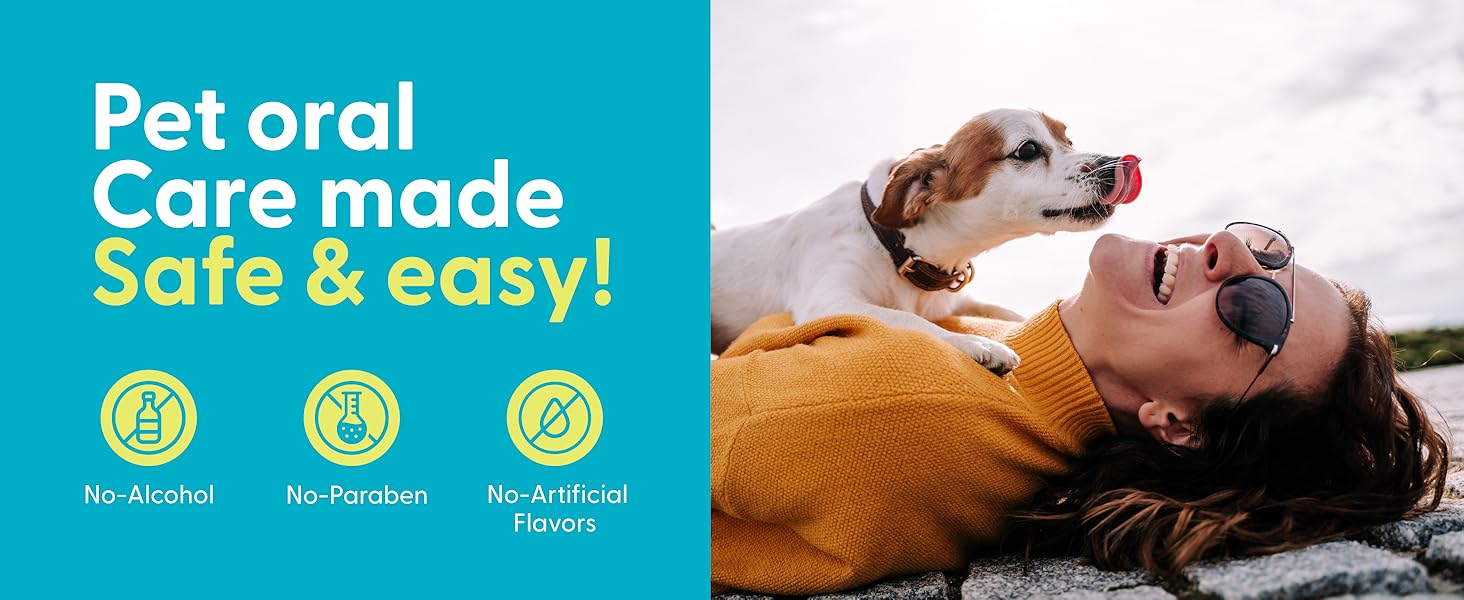 Pet oral Care made Safe & easy!