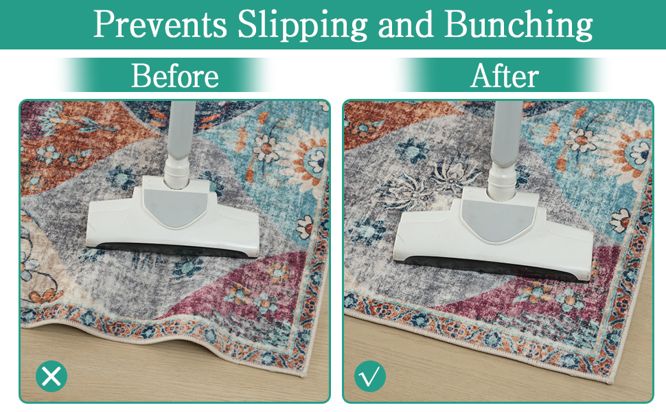 BRICHOEE Non Slip Rug Pad for Hardwood Floors, 2x3 Feet Extra Thick Rug