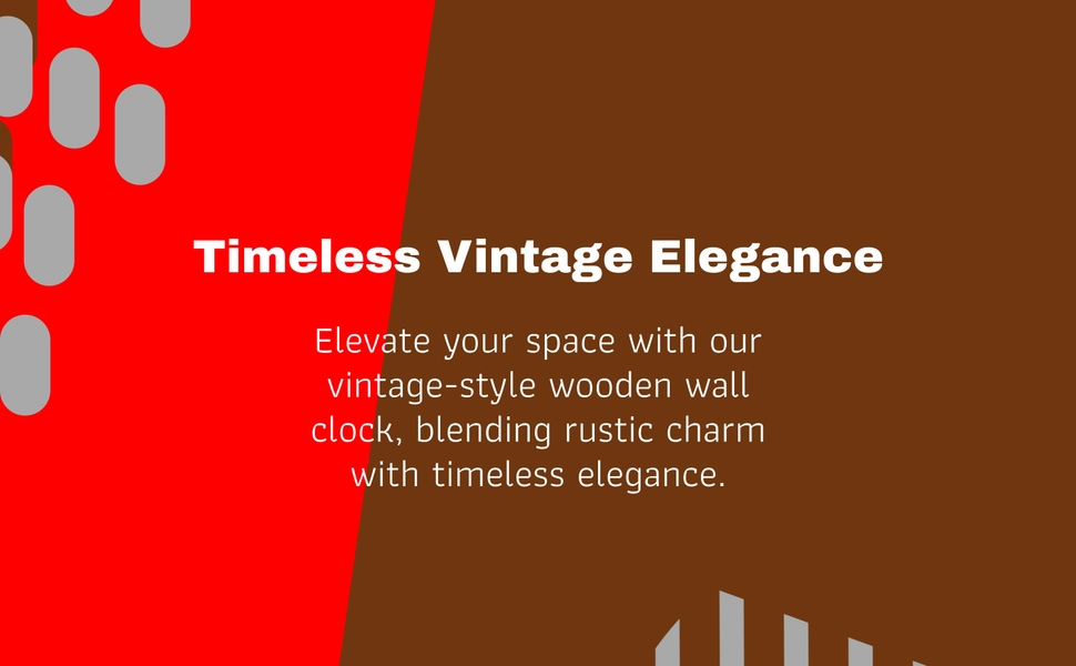 Buy Ags Nautical handicrafts Antique Style Wooden Wall Clock with Roman