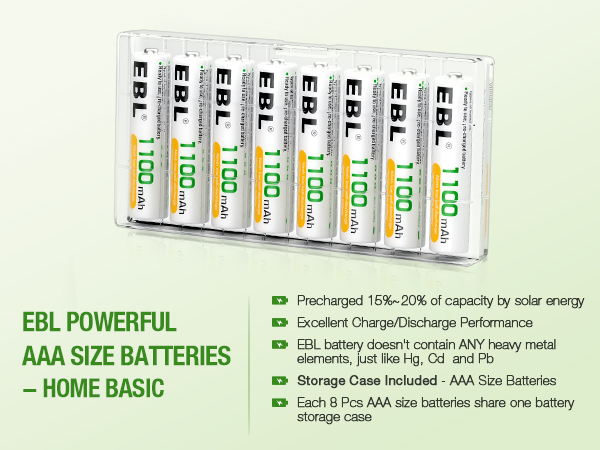 aaa rechargeable batteries