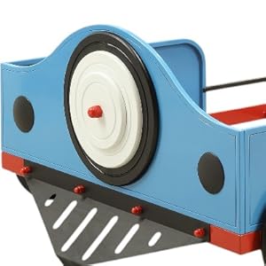 ITO ツインビ-トR Amazon.com: Acme Tobi Train Twin Bed with Metal Frame in