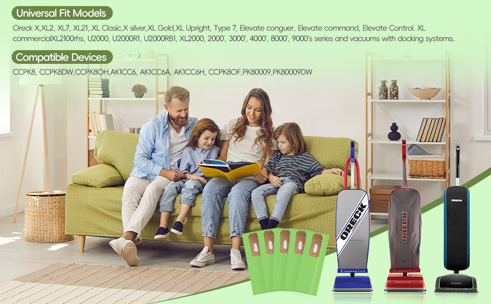 oreck xl vacuum bags