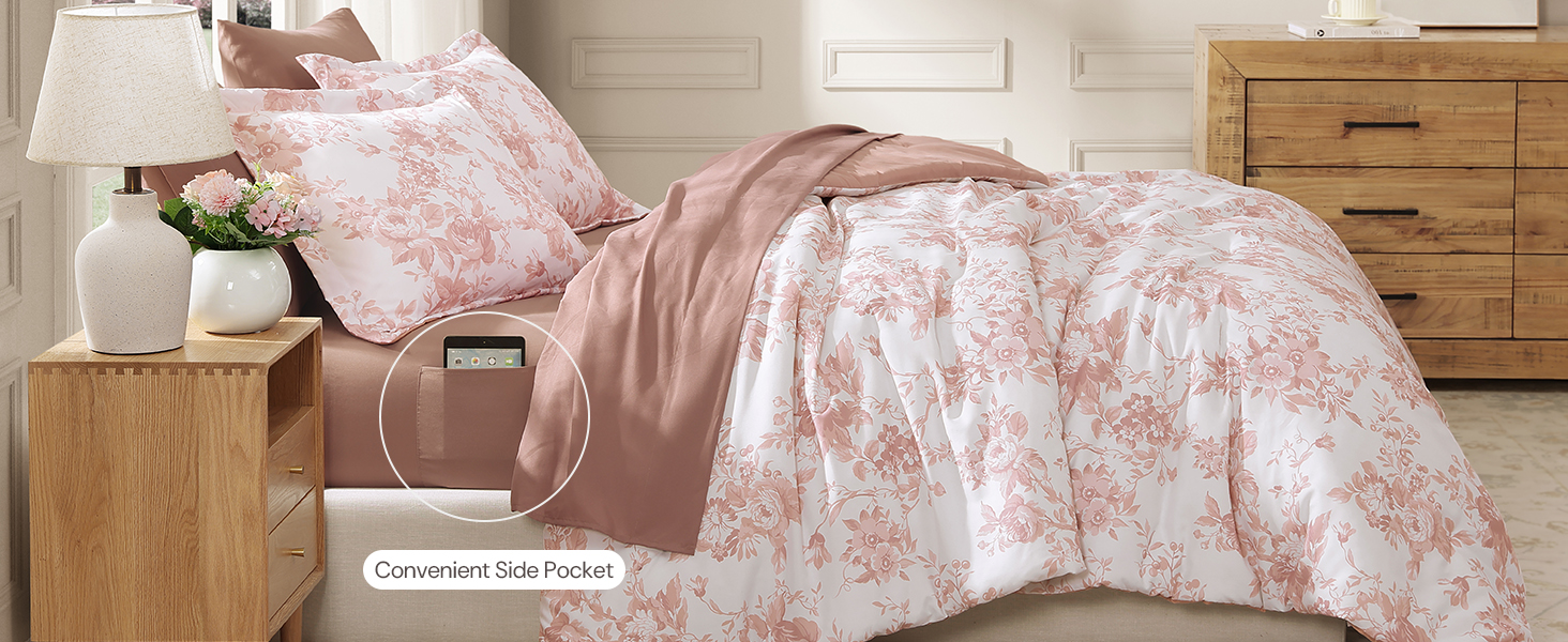 floral comforter